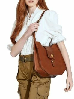 THE BRIDGE ADA Shopping Bag In Pelle