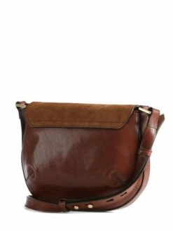 THE BRIDGE AMELIA Tracolla In Pelle Ruvida -Guess Vendita the bridge amelia tracolla in pelle ruvida cognac marrone abb oro 8033748513404 2