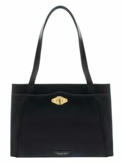 THE BRIDGE BARBARA Borsa Shopping In Pelle -Guess Vendita the bridge barbara borsa shopping in pelle nero oro 8033748517235 2