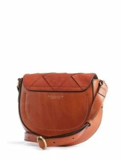 THE BRIDGE BETTINA INTRECCIO Borsa In Pelle A Tracolla -Guess Vendita the bridge bettina intreccio borsa in pelle a tracolla rust abb oro 8033748520051 2