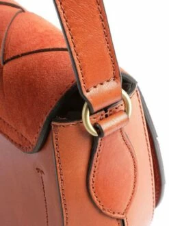 THE BRIDGE BETTINA INTRECCIO Borsa In Pelle A Tracolla -Guess Vendita the bridge bettina intreccio borsa in pelle a tracolla rust abb oro 8033748520051 3