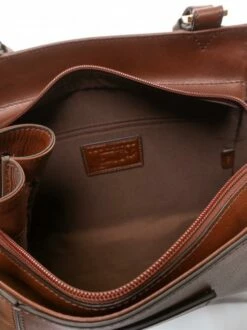 THE BRIDGE CAMILLA Borsa Shopping In Pelle -Guess Vendita the bridge camilla borsa shopping in pelle marrone 8033748523915 4