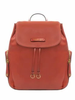 THE BRIDGE CARLOTTA Zaino In Pelle -Guess Vendita the bridge carlotta zaino in pelle salmone abb oro 8033748526770 2