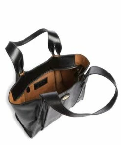 THE BRIDGE CLAUDIA Shopper In Pelle -Guess Vendita the bridge claudia shopper in pelle nero oro 8033748528439 3