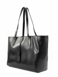 THE BRIDGE FLORENTIN Shopping Bag In Pelle -Guess Vendita the bridge florentin shopping bag in pelle nero oro 8033748425288 2