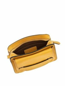 THE BRIDGE LUCREZIA Camera Case In Pelle -Guess Vendita the bridge lucrezia camera case in pelle giallo mais abb oro 8033748525421 2