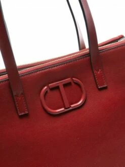 TWINSET Borsa Tote Grande Con Doppia Zip E Tracolla -Guess Vendita twinset borsa tote grande con doppia zip e tracolla geranium 8052860061204 3