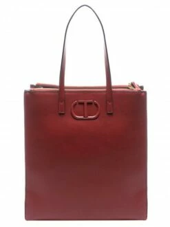 TWINSET Borsa Tote Grande Con Doppia Zip E Tracolla -Guess Vendita twinset borsa tote grande con doppia zip e tracolla geranium 8052860061204 4