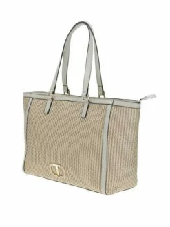 TWINSET INTRECCIO Shopping Bag A Spalla -Guess Vendita twinset intreccio shopping bag a spalla avorio 8052860583485 2