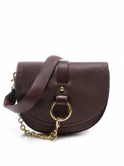 TWINSET Mini Bag Tonda Con Patta, A Tracolla -Guess Vendita twinset mini bag tonda con patta a tracolla lampone scuro 8051735892240 2