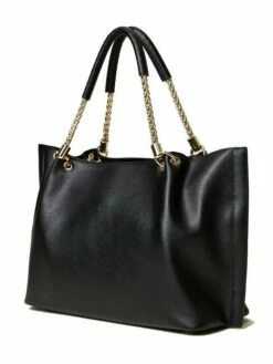 TWINSET TORCHON Shopping Bag Grande -Guess Vendita twinset torchon shopping bag grande nero 8052860652990 2