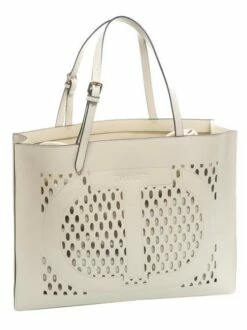 TWINSET WINDOW OVAL T Borsa Shopper Con Pochette -Guess Vendita twinset window oval t borsa shopper con pochette avorio 8052860586400 2