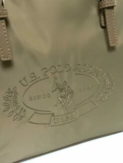 U.S. POLO ASSN. SPRINGFIELD Shopping Bag -Guess Vendita u s polo assn springfield shopping bag light taupe 8052792912575 4