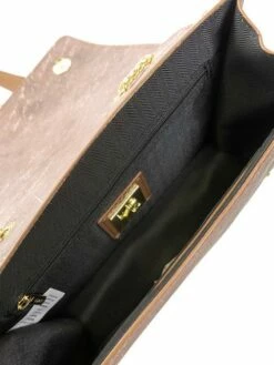 YNOT BLACK & GOLD Borsa A Spalla Con Cinghia -Guess Vendita ynot black gold borsa a spalla con cinghia london bg 8059392160399 4