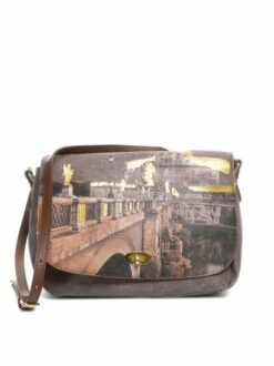 YNOT BLACK & GOLD Borsa Flap A Tracolla -Guess Vendita ynot black gold borsa flap a tracolla roma bg 8059392160382 3