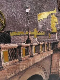 YNOT BLACK & GOLD Shopping Bag Manici Lunghi -Guess Vendita ynot black gold shopping bag manici lunghi roma bg 8059392160474 3