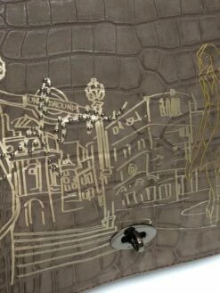 YNOT EMMA Flap Bag Con Tracolla -Guess Vendita ynot emma flap bag con tracolla london taupe 8059392163611 3