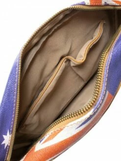 YNOT FLAG VINTAGE Borsa Reporter A Tracolla Con Tasca