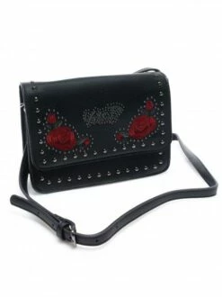 YNOT ROSES Borsa A Spalla Media -Guess Vendita ynot roses borsa a spalla media nero 8059392126708 4