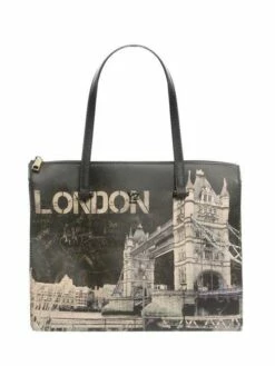 YNOT STREET Borsa Shopping -Guess Vendita ynot street borsa shopping street black 8059392128344 2