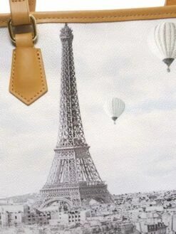 YNOT YESBAG Shopper A Spalla Con Dettagli In Pelle -Guess Vendita ynot yesbag shopper a spalla con dettagli in pelle ciel de paris 8059392138985 2