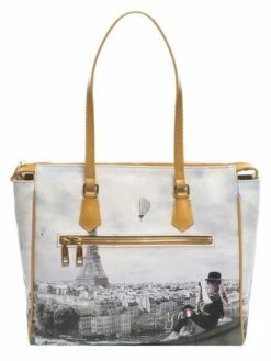 YNOT YESBAG Shopping Bag Con Portachiavi -Guess Vendita ynot yesbag shopping bag con portachiavi ciel de paris 8059392139135 2