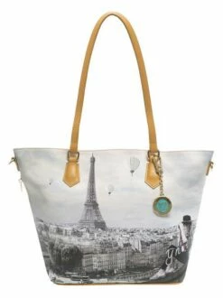YNOT YESBAG Shopping Bag Piccola -Guess Vendita ynot yesbag shopping bag piccola ciel de paris 8059392139050 2