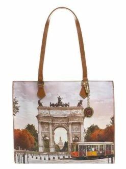 YNOT YESBAG Shopping Bag Square -Guess Vendita ynot yesbag shopping bag square autumn milano 8059392183626 2